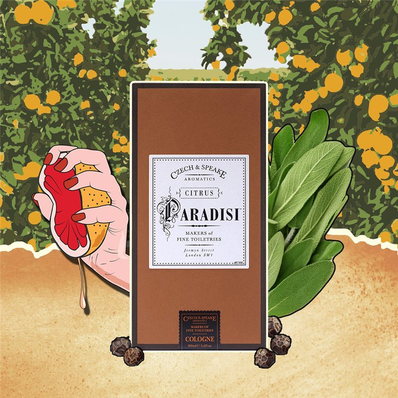 Citrus Paradisi Eau De Cologne 100ml